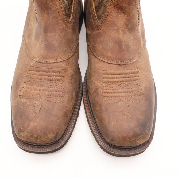 Cabela's Pinedale Square Toe Western Work Boots Men's Size 13 D Camo - Picture 9 of 9